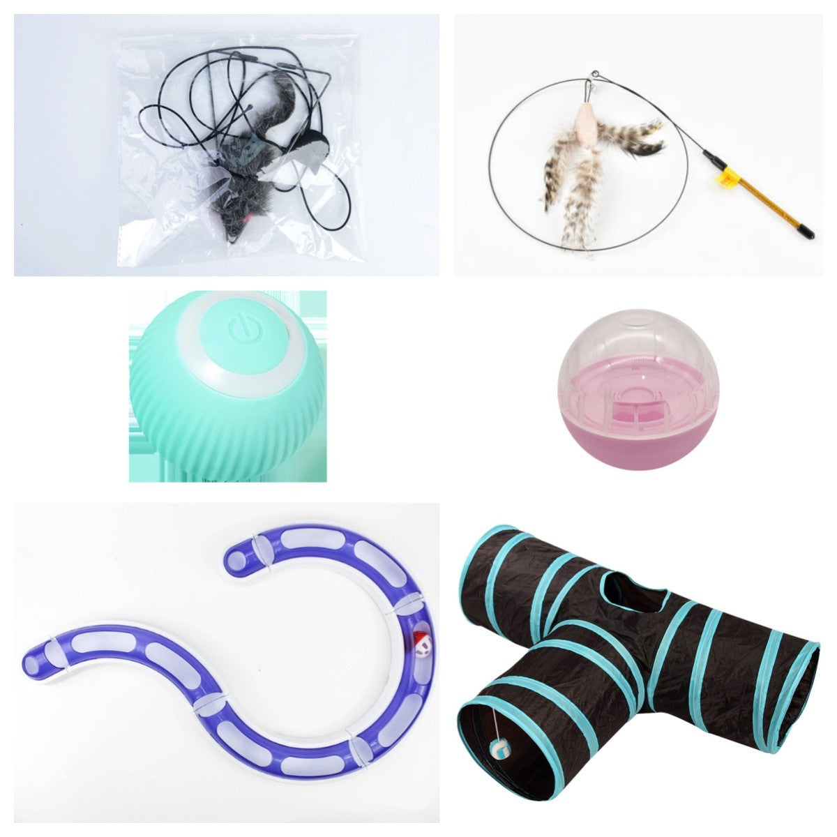 Automatic Rolling Cat Toy Ball