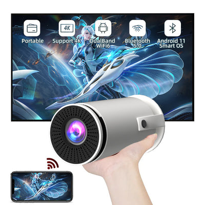 AnzhuoHD Smart Barrel Machine HY300 Home Projector