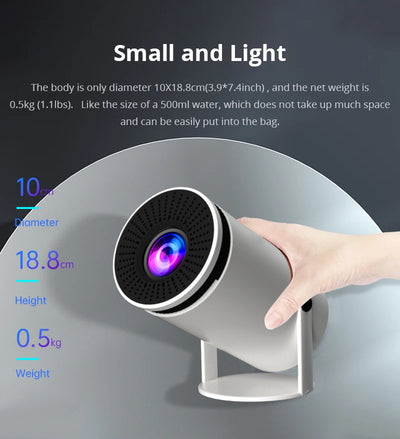 AnzhuoHD Smart Barrel Machine HY300 Home Projector