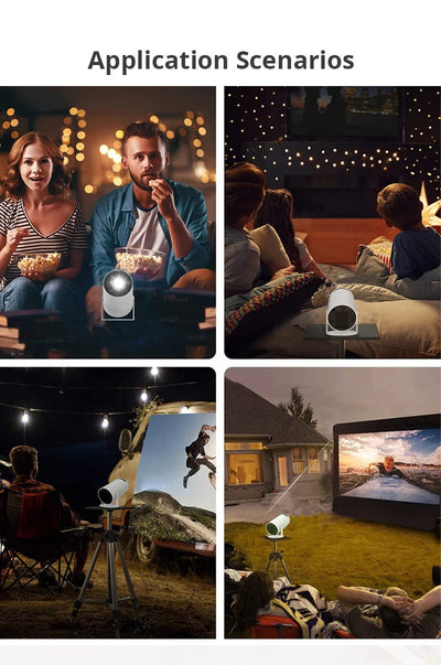 AnzhuoHD Smart Barrel Machine HY300 Home Projector