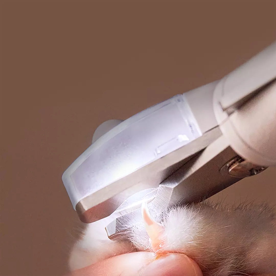 LED Pet Nail Clipper with Safety Guard