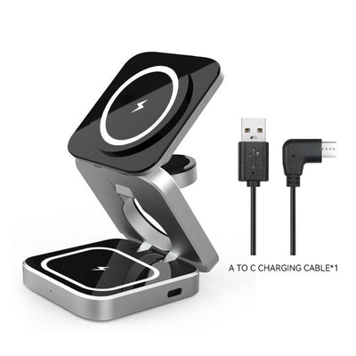 PowerNest 3-in-1 Foldable Wireless Charging Station