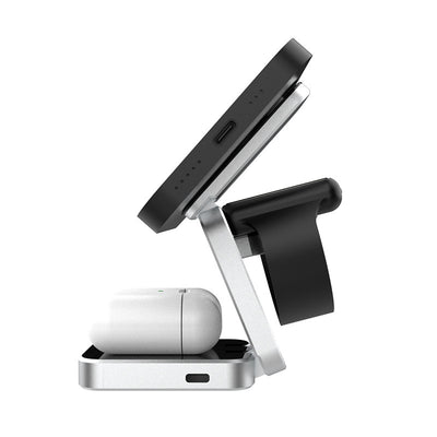 PowerNest 3-in-1 Foldable Wireless Charging Station